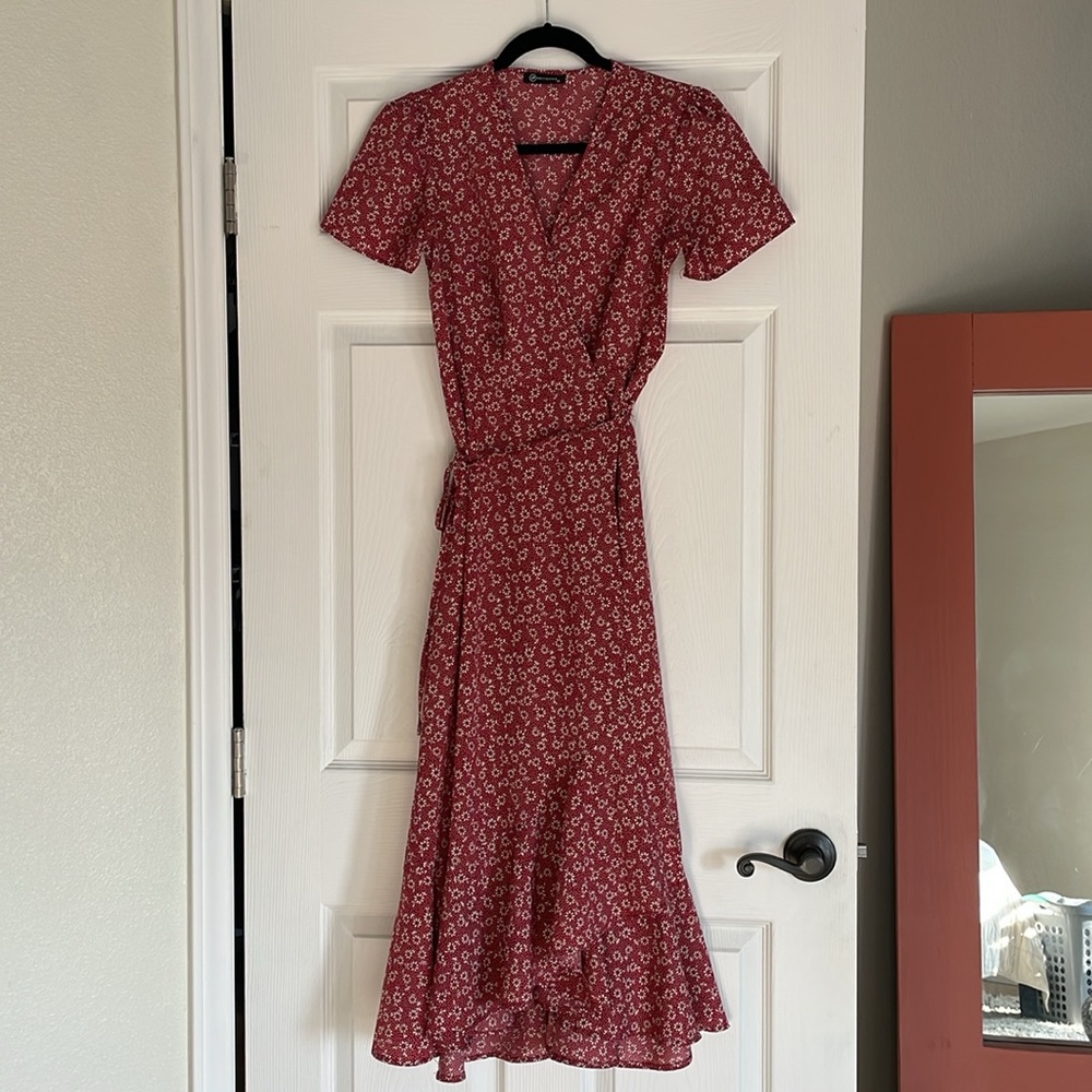 PrettyGarden Floral Wrap Dress 🌻 - Picture 7 of 11